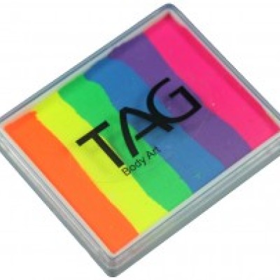 Tag Body Art 50g Split Cake Neon Rainbow